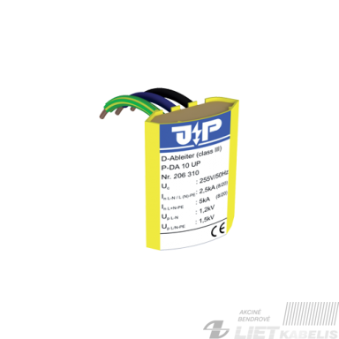 Viršįtampių ribotuvas P-DA 10U 1P(D) 1,2kA