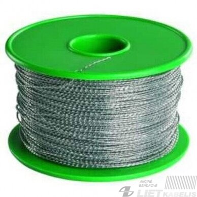 Viela plombavimo GSTW (plienas/plienas) 0,3x0,3mm Viela plombavimo GSTW (plienas/plienas) 0,3x0,3mm