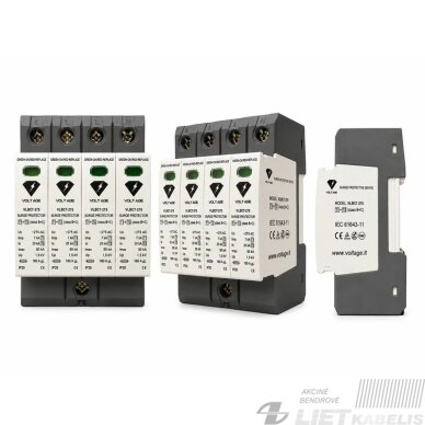 Viršįtampių ribotuvas VLBC7-275/4P B+C, VOLTAGE Viršįtampių ribotuvas VLBC7-275/4P B+C, VOLTAGE