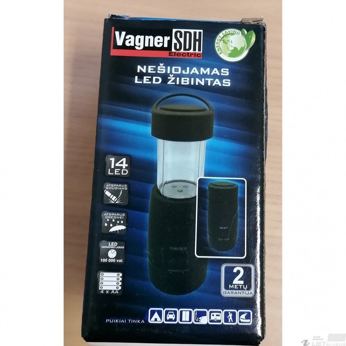 Žibintuvėlis nešiojamas GLC-951 14LED 4xAA, VagnerSDH Žibintuvėlis nešiojamas GLC-951 14LED 4xAA, VagnerSDH