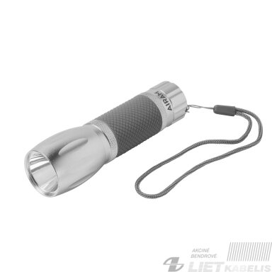 Žibintuvėlis 1LED  Silver ,3xAAA, Airam