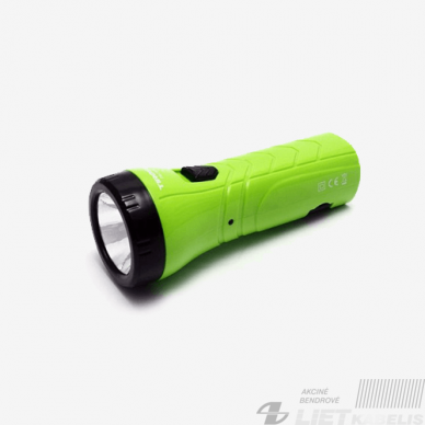Žibintuvėlis 1LED 1W rankinis, pakraunamas, TS1124 TIROSS 1 Žibintuvėlis 1LED 1W rankinis, pakraunamas, TS1124 TIROSS 1