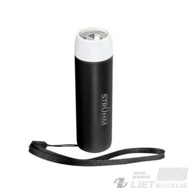 Žibintuvėlis ATOM 1W, 6500K, 100lm,  rankinis įkraunamas, STRUHM