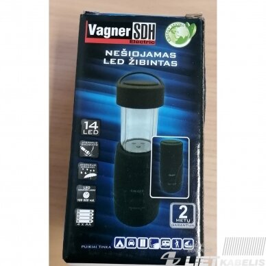 Žibintuvėlis nešiojamas GLC-951 14LED 4xAA, VagnerSDH Žibintuvėlis nešiojamas GLC-951 14LED 4xAA, VagnerSDH