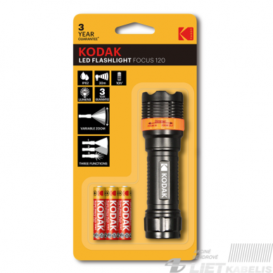 Žibintuvėlis reguliuojamas KFL750mW, Kodak