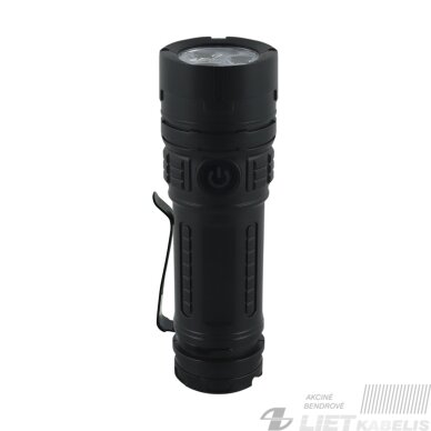 Žibintuvėlis TURBO 1W, 6500K, 100lm rankinis  įkraunamas,  STRUHM