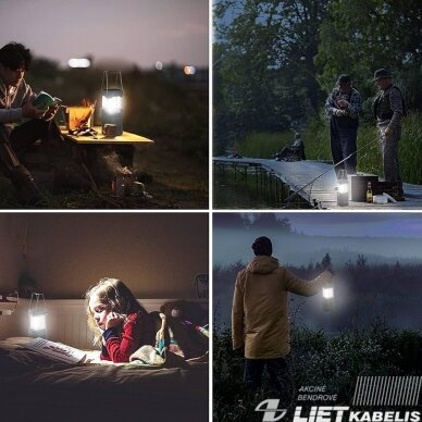 Žibintuvėlis turistinis LXLL96, 5W, 3xAA ,LTC 1