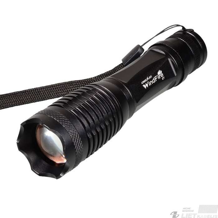 Žibintuvėlis, metalinis LED XM-L T6 3xAAA 1
